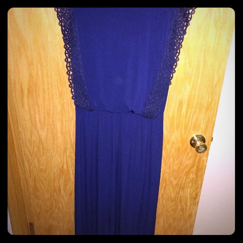 Navy Blue Dress.